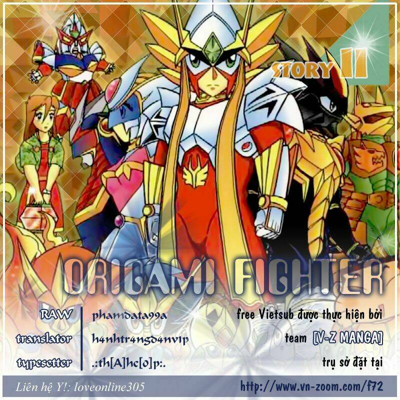 Hiệp Sĩ Giấy – Origami Fighter Chapter 11 - Trang 2