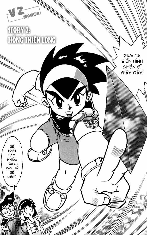 Hiệp Sĩ Giấy – Origami Fighter Chapter 2 - Trang 2