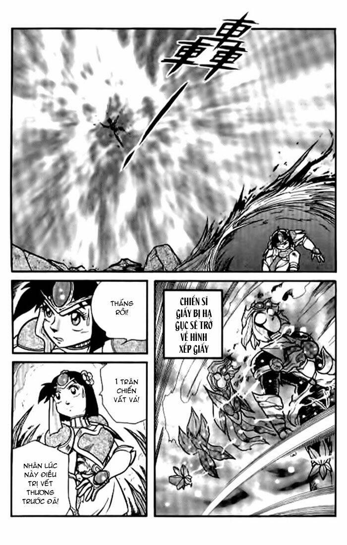 Hiệp Sĩ Giấy – Origami Fighter Chapter 20 - Trang 2