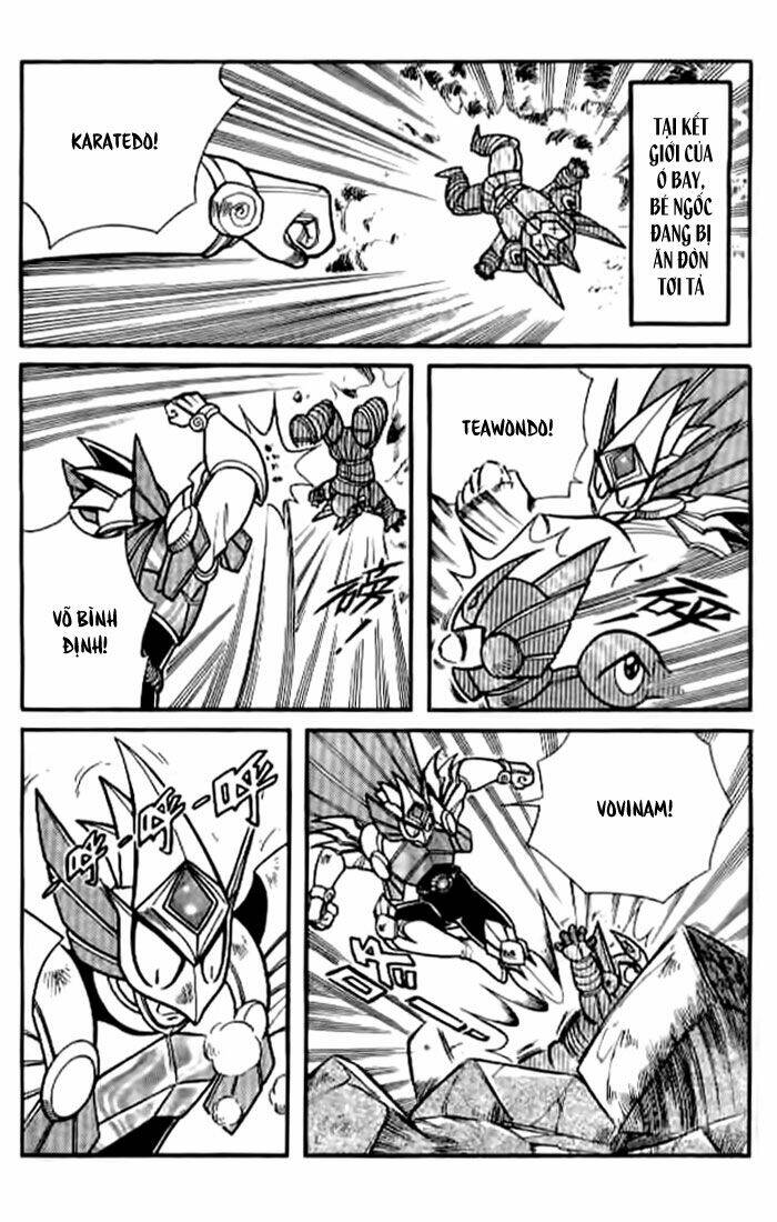 Hiệp Sĩ Giấy – Origami Fighter Chapter 21 - Trang 2