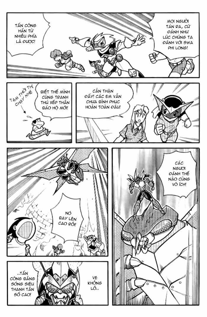 Hiệp Sĩ Giấy – Origami Fighter Chapter 23 - Trang 2