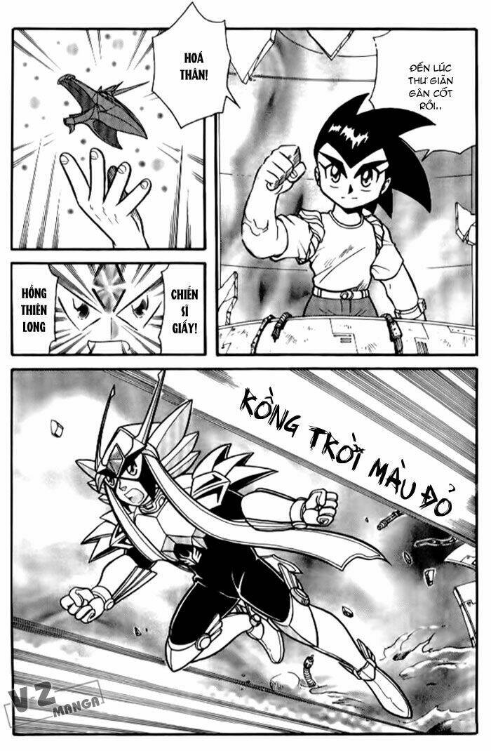 Hiệp Sĩ Giấy – Origami Fighter Chapter 28 - Trang 2