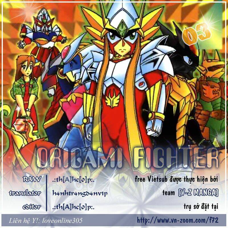Hiệp Sĩ Giấy – Origami Fighter Chapter 3 - Trang 2