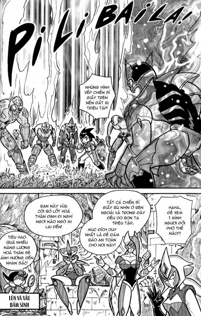 Hiệp Sĩ Giấy – Origami Fighter Chapter 30 - Trang 2