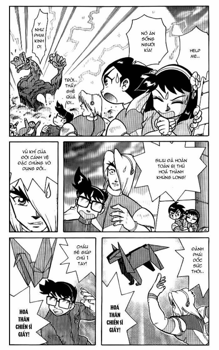 Hiệp Sĩ Giấy – Origami Fighter Chapter 34 - Trang 2