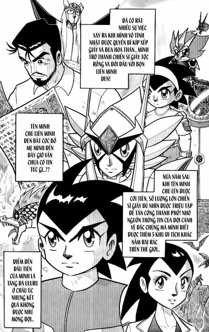 Hiệp Sĩ Giấy – Origami Fighter Chapter 34 - Trang 2