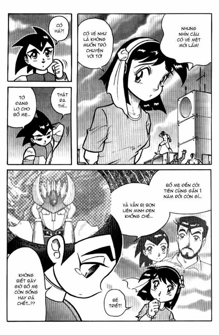 Hiệp Sĩ Giấy – Origami Fighter Chapter 34 - Trang 2