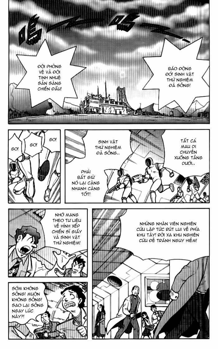 Hiệp Sĩ Giấy – Origami Fighter Chapter 35 - Trang 2