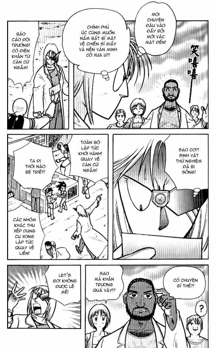 Hiệp Sĩ Giấy – Origami Fighter Chapter 35 - Trang 2