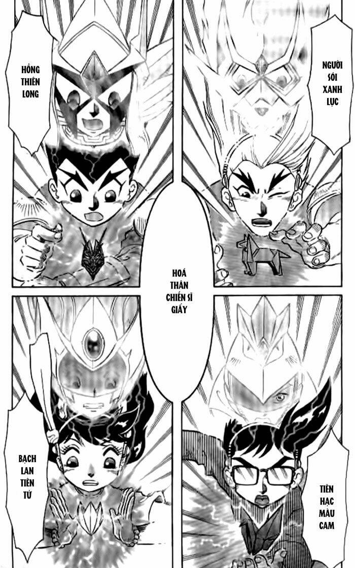 Hiệp Sĩ Giấy – Origami Fighter Chapter 36 - Trang 2