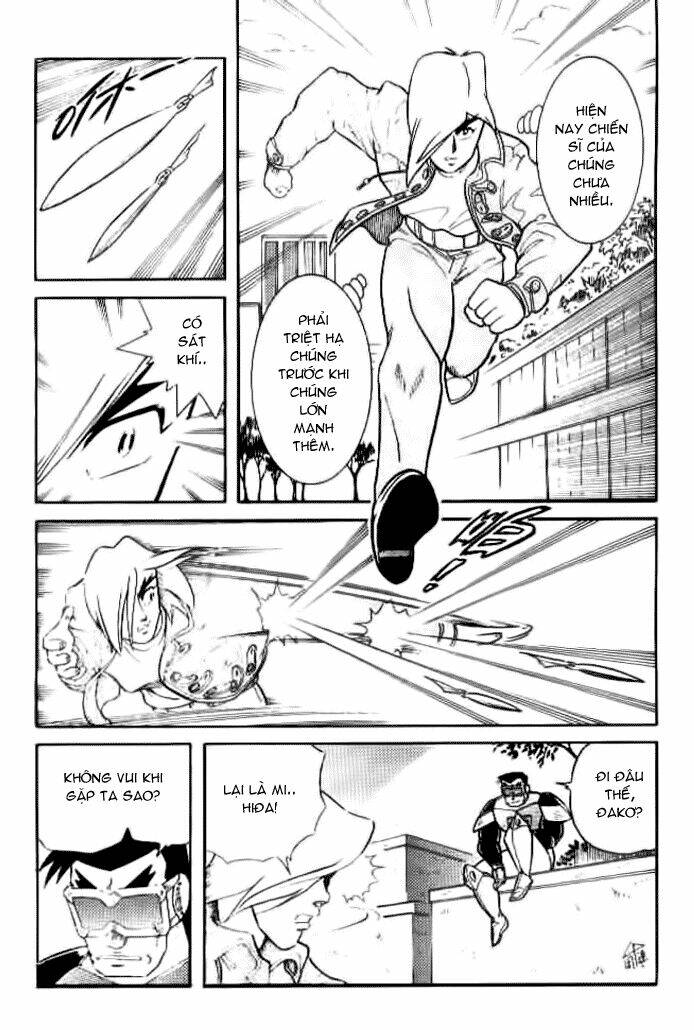 Hiệp Sĩ Giấy – Origami Fighter Chapter 4 - Trang 2