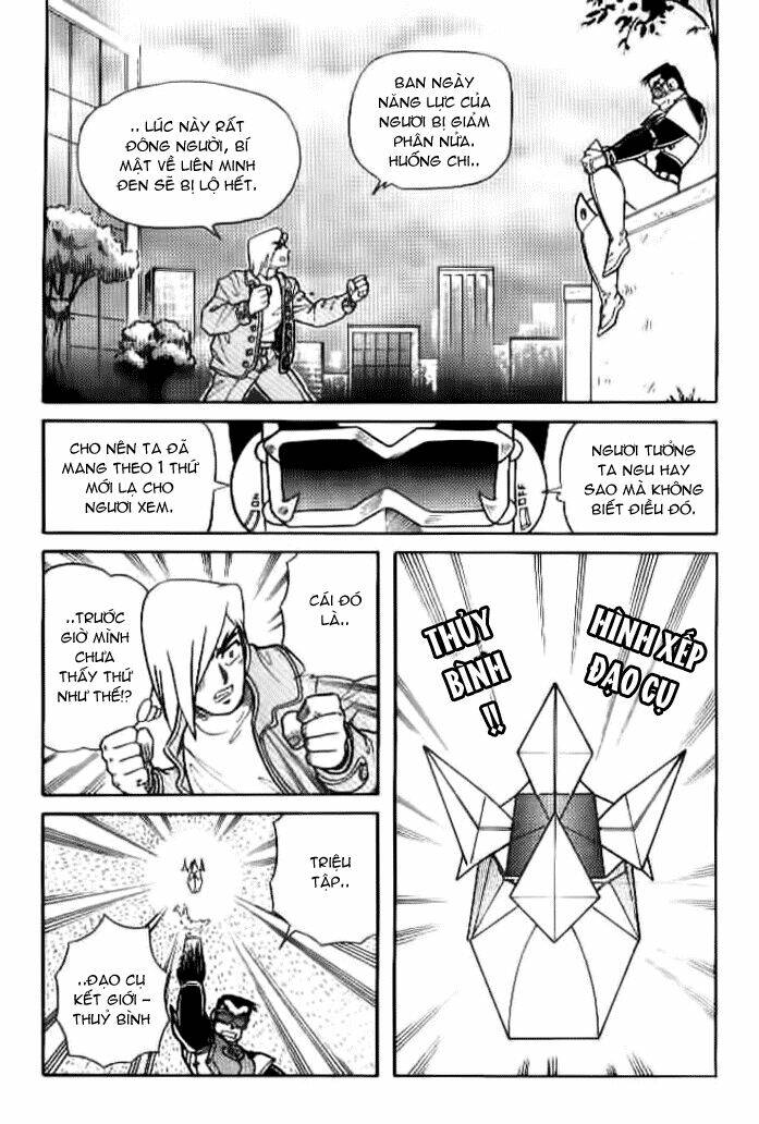 Hiệp Sĩ Giấy – Origami Fighter Chapter 4 - Trang 2