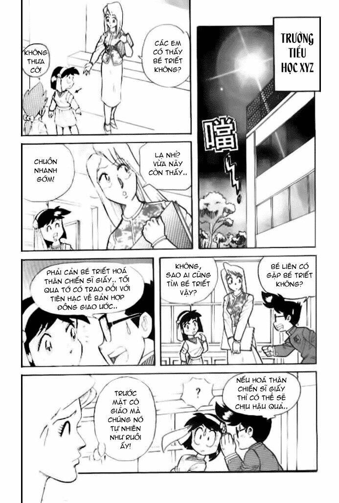 Hiệp Sĩ Giấy – Origami Fighter Chapter 4 - Trang 2