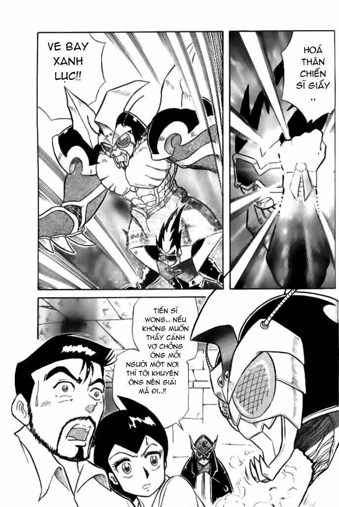 Hiệp Sĩ Giấy – Origami Fighter Chapter 4 - Trang 2