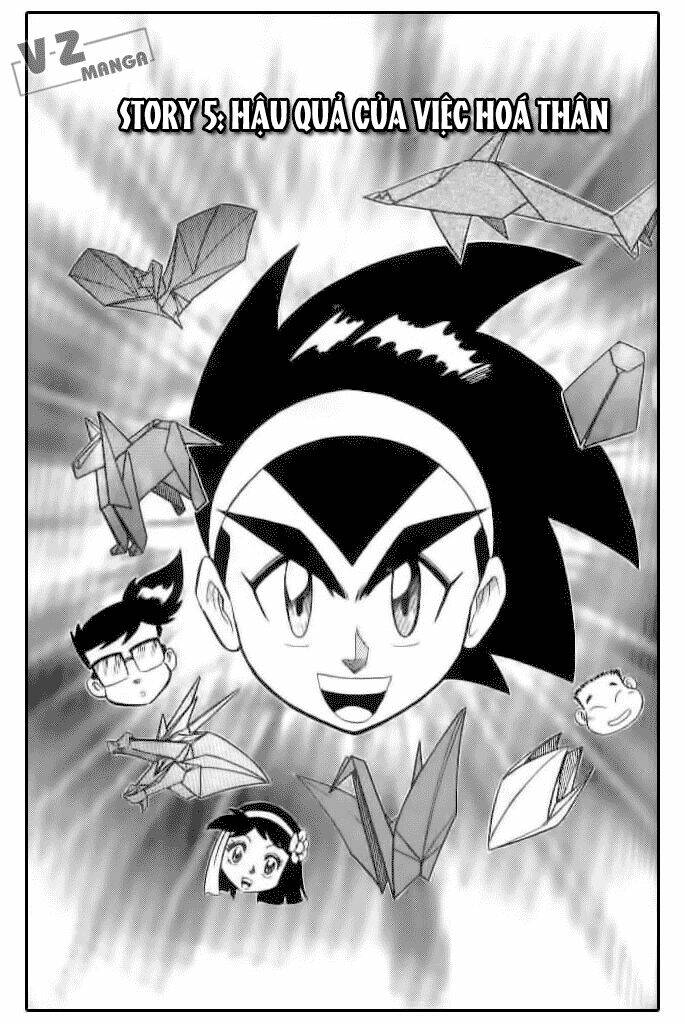 Hiệp Sĩ Giấy – Origami Fighter Chapter 5 - Trang 2
