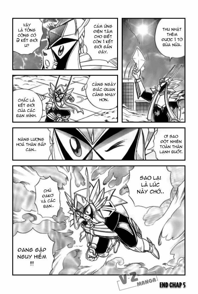 Hiệp Sĩ Giấy – Origami Fighter Chapter 5 - Trang 2