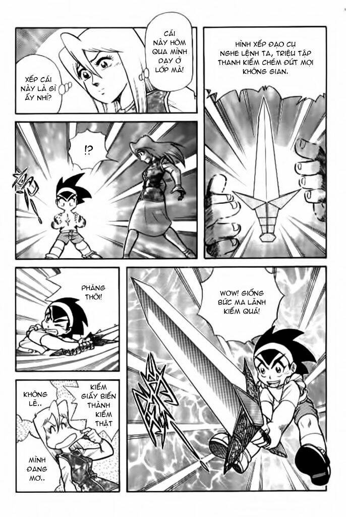 Hiệp Sĩ Giấy – Origami Fighter Chapter 6 - Trang 2