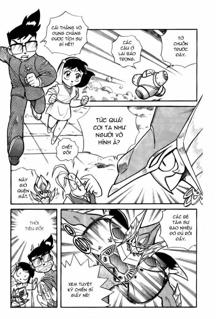 Hiệp Sĩ Giấy – Origami Fighter Chapter 6 - Trang 2