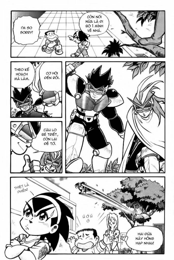 Hiệp Sĩ Giấy – Origami Fighter Chapter 7 - Trang 2