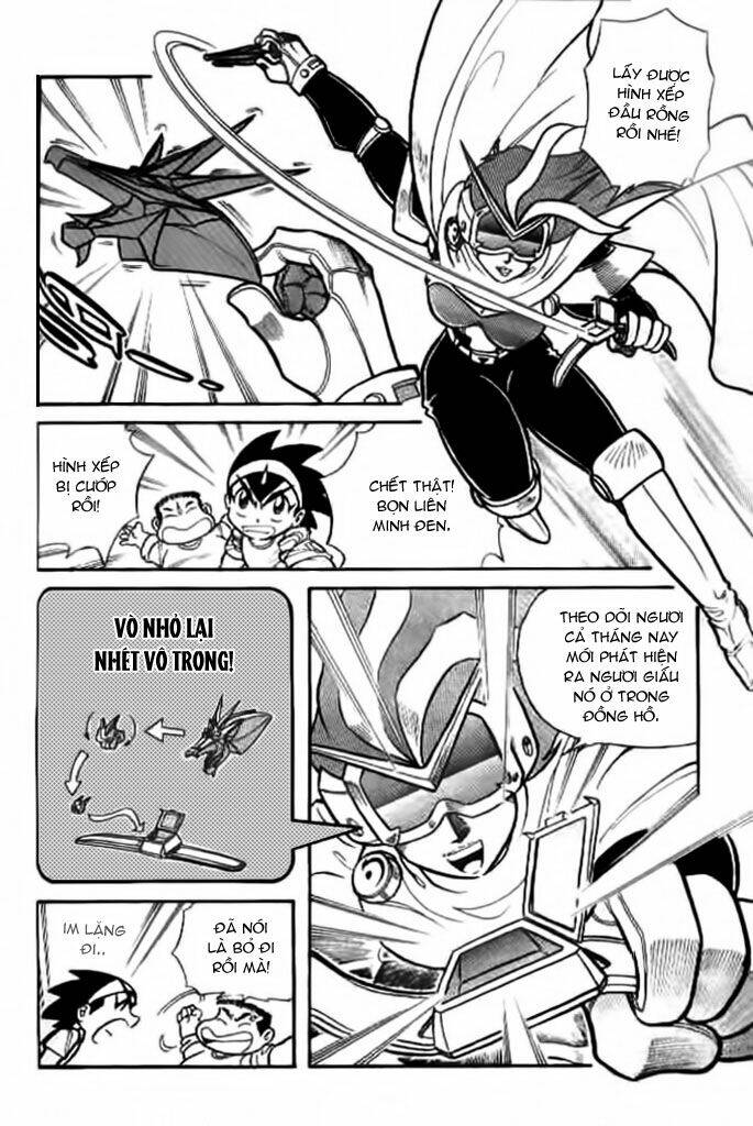 Hiệp Sĩ Giấy – Origami Fighter Chapter 7 - Trang 2