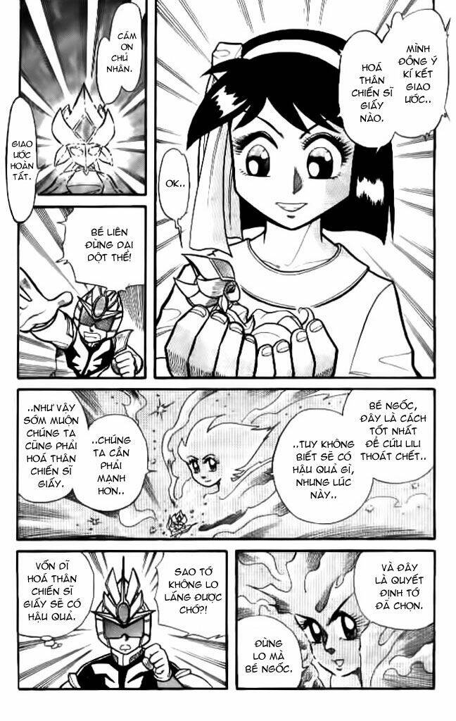 Hiệp Sĩ Giấy – Origami Fighter Chapter 8 - Trang 2