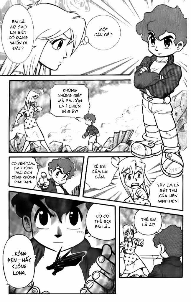 Hiệp Sĩ Giấy – Origami Fighter Chapter 8 - Trang 2