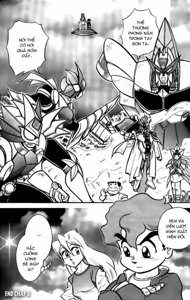 Hiệp Sĩ Giấy – Origami Fighter Chapter 8 - Trang 2