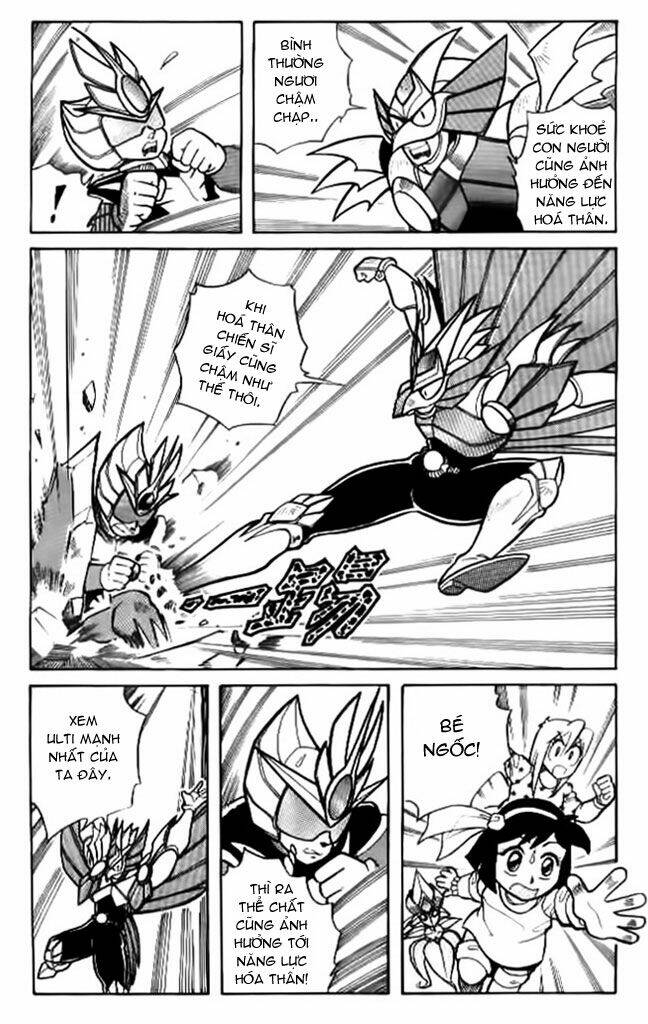 Hiệp Sĩ Giấy – Origami Fighter Chapter 8 - Trang 2