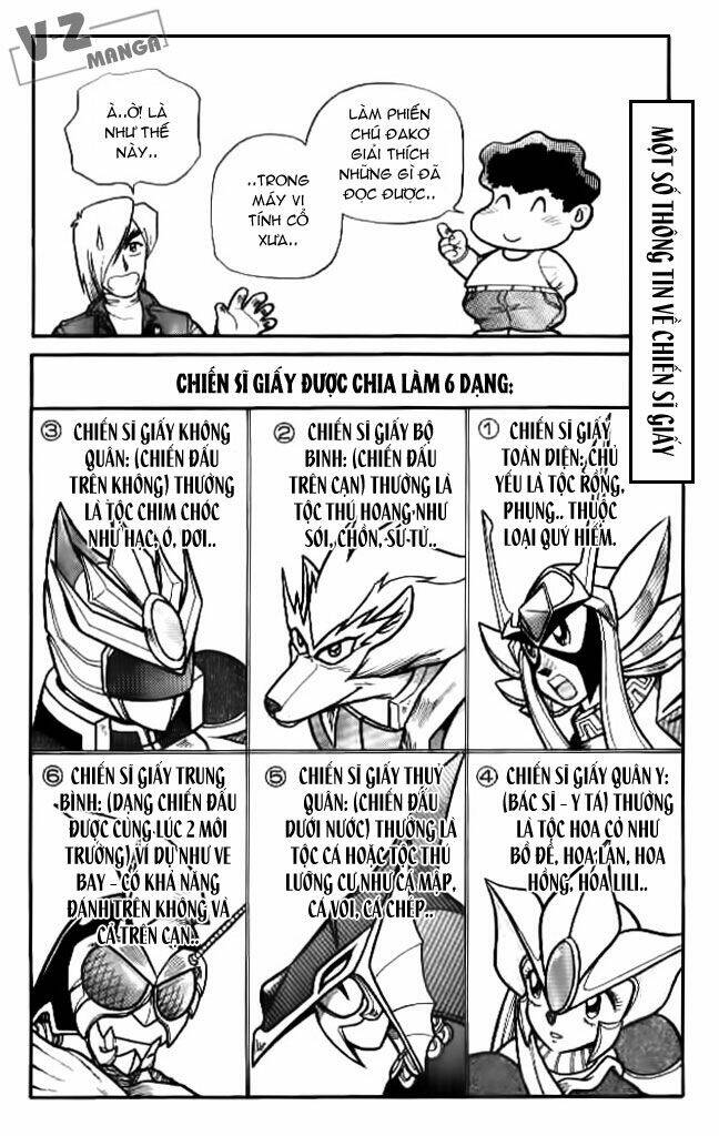 Hiệp Sĩ Giấy – Origami Fighter Chapter 9 - Trang 2