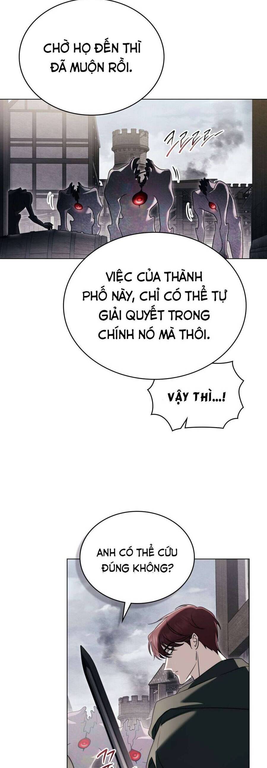 Hiệp Sĩ Thánh Và Cô Nàng Quái Vật Chapter 8 - Trang 2