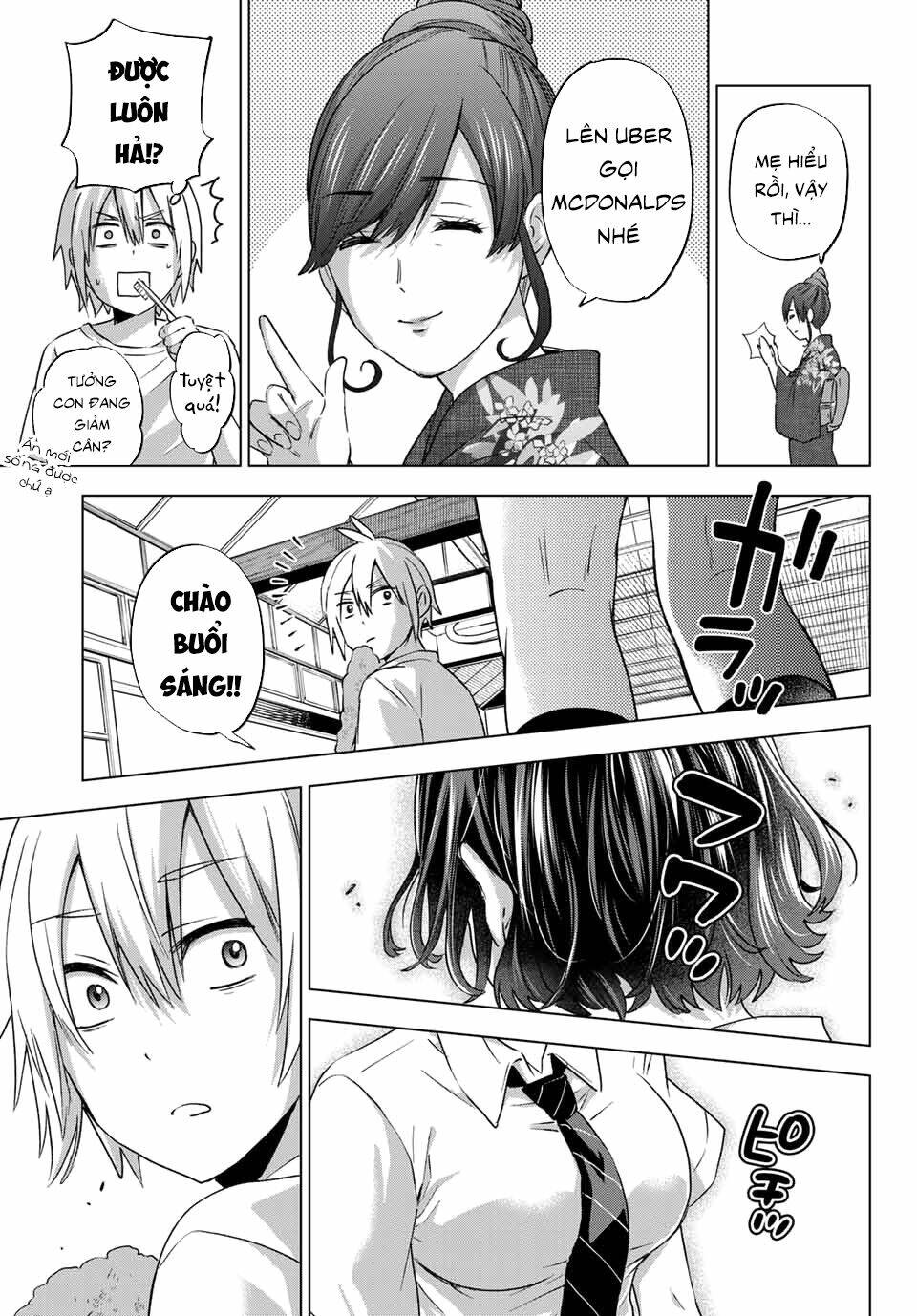 Hiiragi-San Chi No Kyuuketsu Jijou Chapter 2 - Trang 2