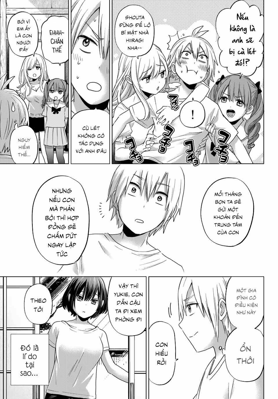 Hiiragi-San Chi No Kyuuketsu Jijou Chapter 4 - Trang 2