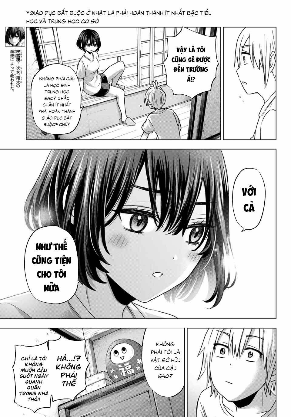Hiiragi-San Chi No Kyuuketsu Jijou Chapter 4 - Trang 2