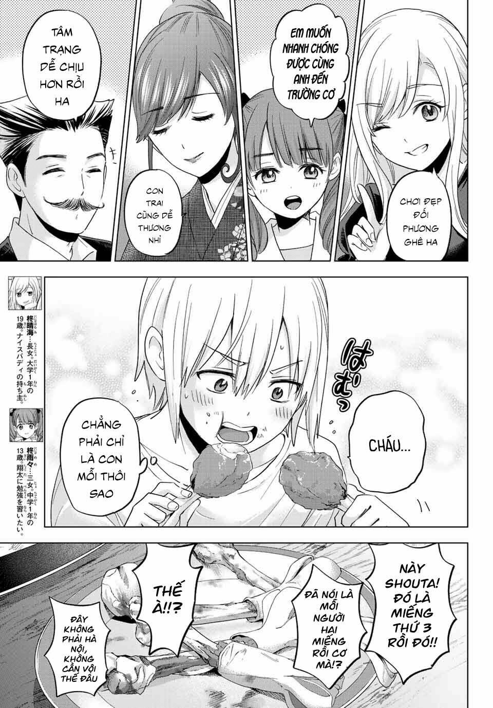 Hiiragi-San Chi No Kyuuketsu Jijou Chapter 6 - Trang 2
