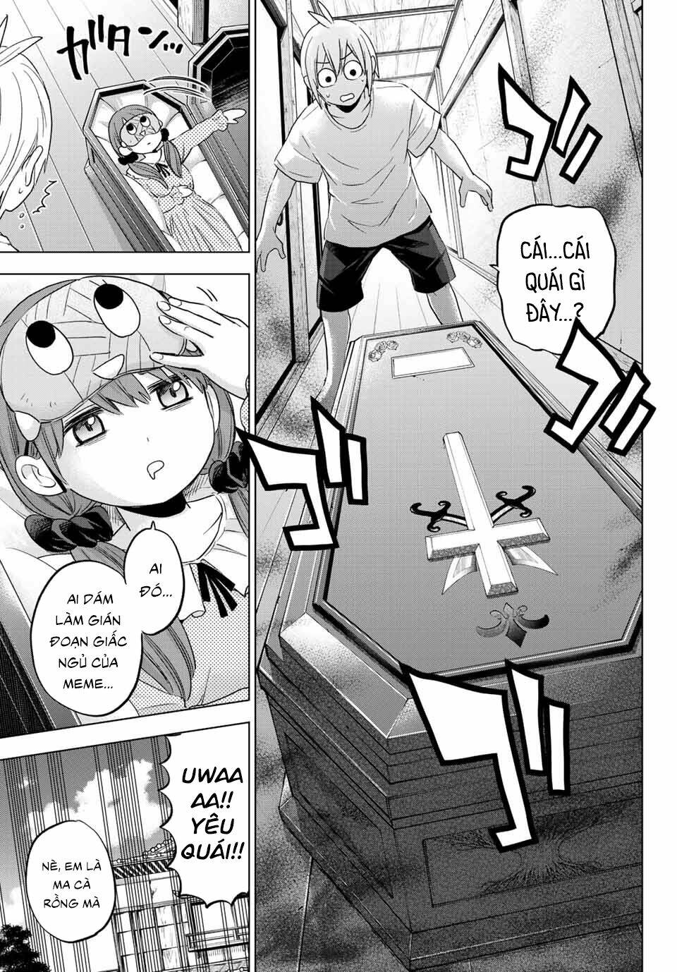 Hiiragi-San Chi No Kyuuketsu Jijou Chapter 8 - Trang 2