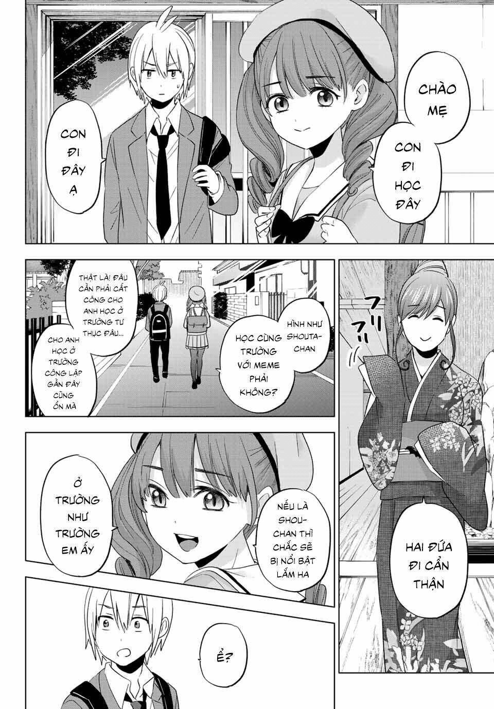 Hiiragi-San Chi No Kyuuketsu Jijou Chapter 8 - Trang 2