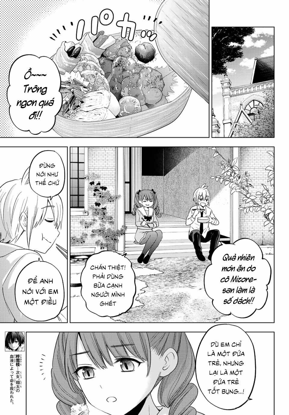 Hiiragi-San Chi No Kyuuketsu Jijou Chapter 9 - Trang 2