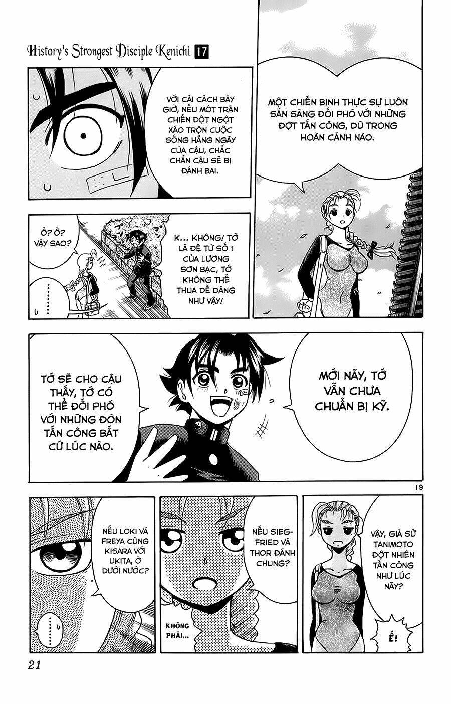 History’s Strongest Disciple Kenichi Chapter 144 - Trang 2