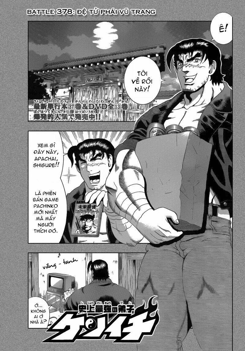 History’s Strongest Disciple Kenichi Chapter 378 - Trang 2