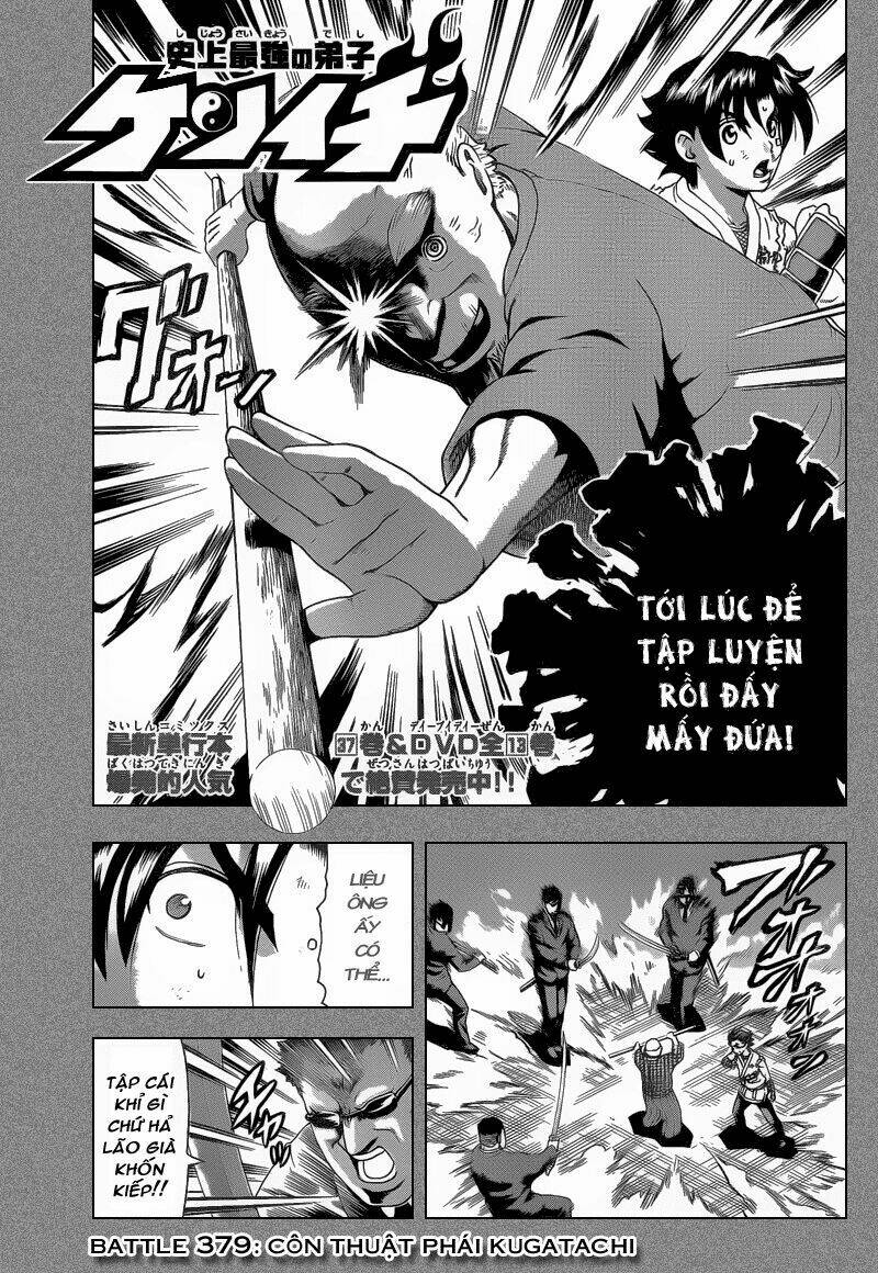 History’s Strongest Disciple Kenichi Chapter 379 - Trang 2