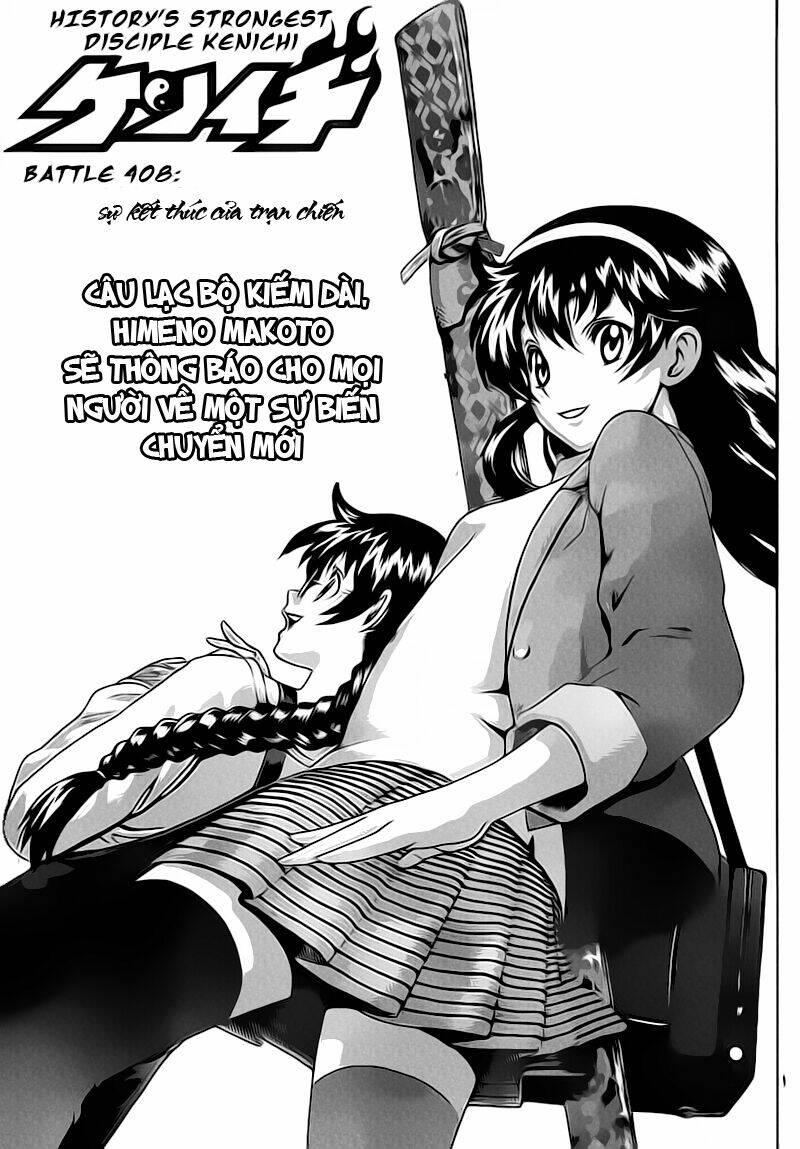History’s Strongest Disciple Kenichi Chapter 408 - Trang 2