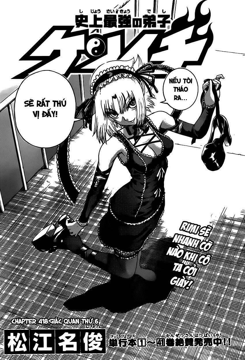 History’s Strongest Disciple Kenichi Chapter 418 - Trang 2