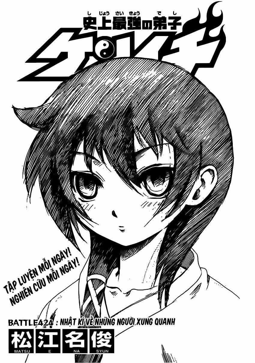 History’s Strongest Disciple Kenichi Chapter 424 - Trang 2