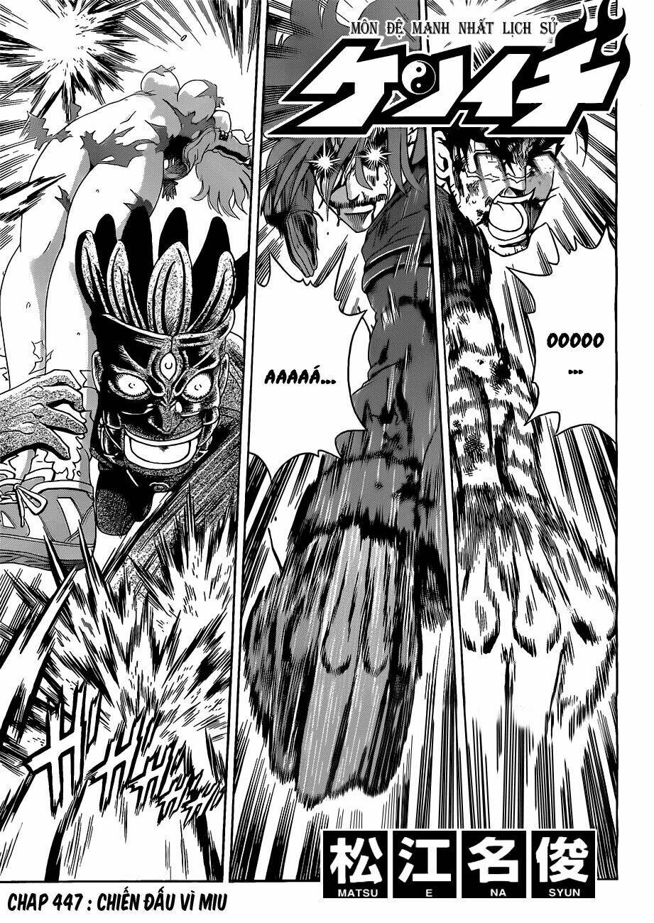 History’s Strongest Disciple Kenichi Chapter 447 - Trang 2