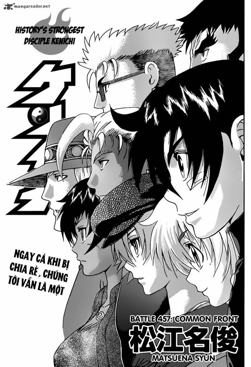 History’s Strongest Disciple Kenichi Chapter 457 - Trang 2