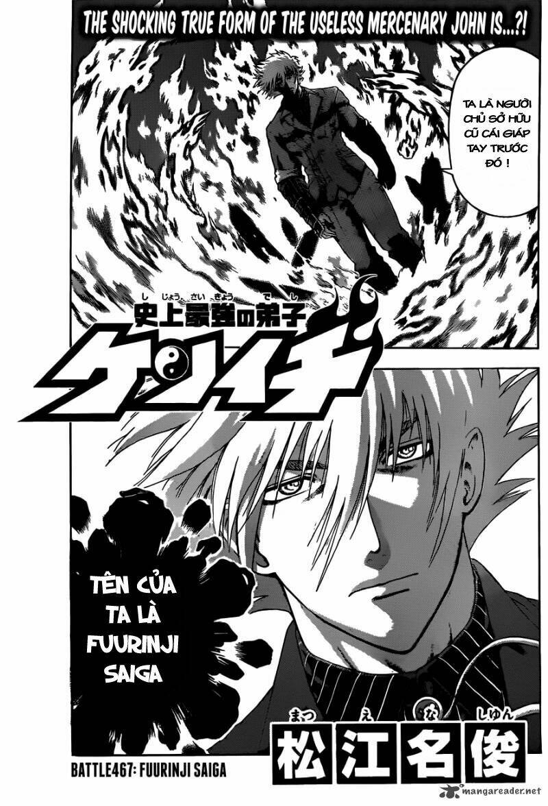 History’s Strongest Disciple Kenichi Chapter 467 - Trang 2