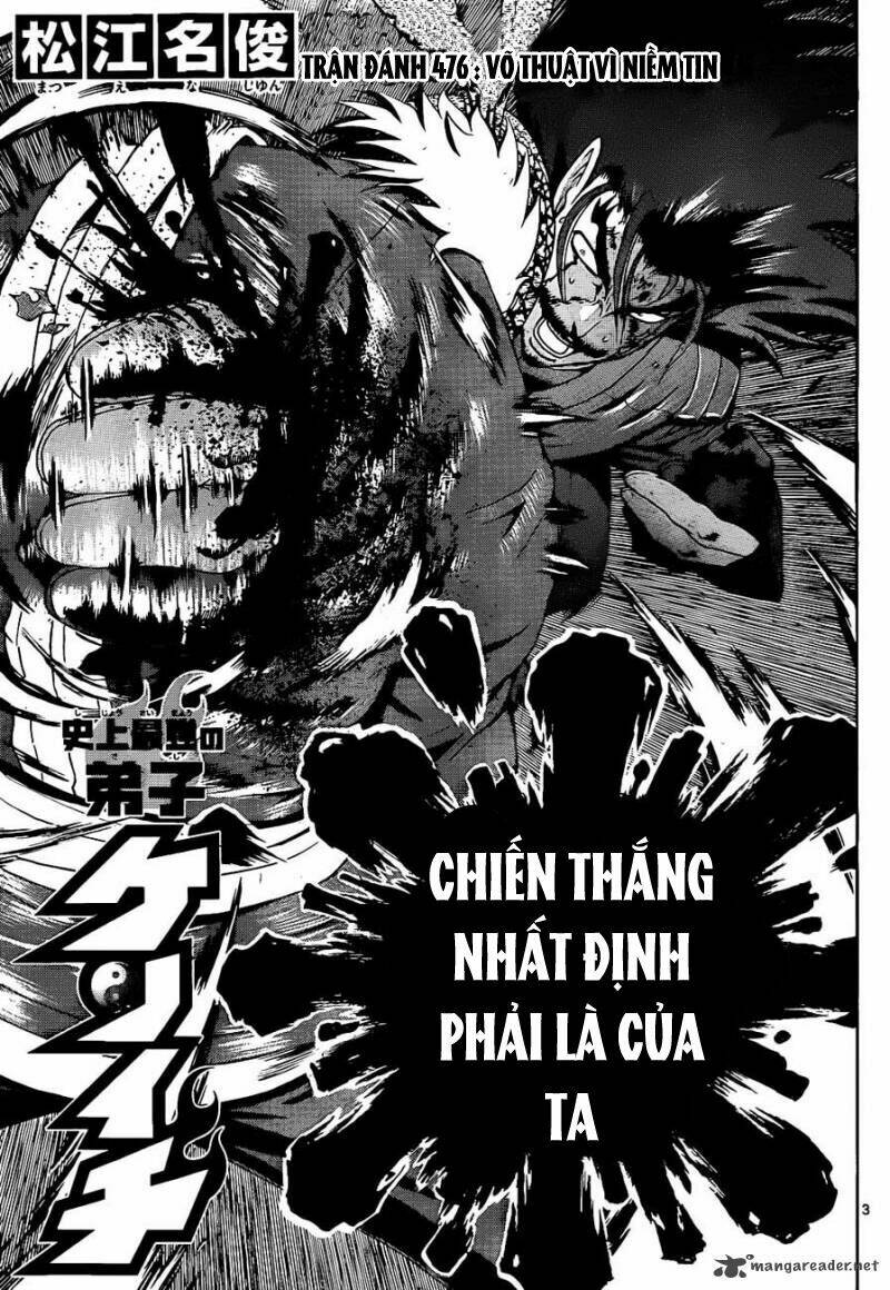 History’s Strongest Disciple Kenichi Chapter 476 - Trang 2