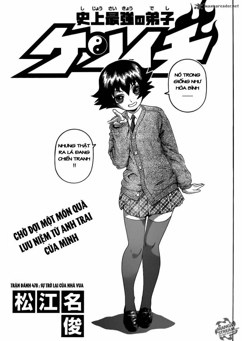 History’s Strongest Disciple Kenichi Chapter 478 - Trang 2