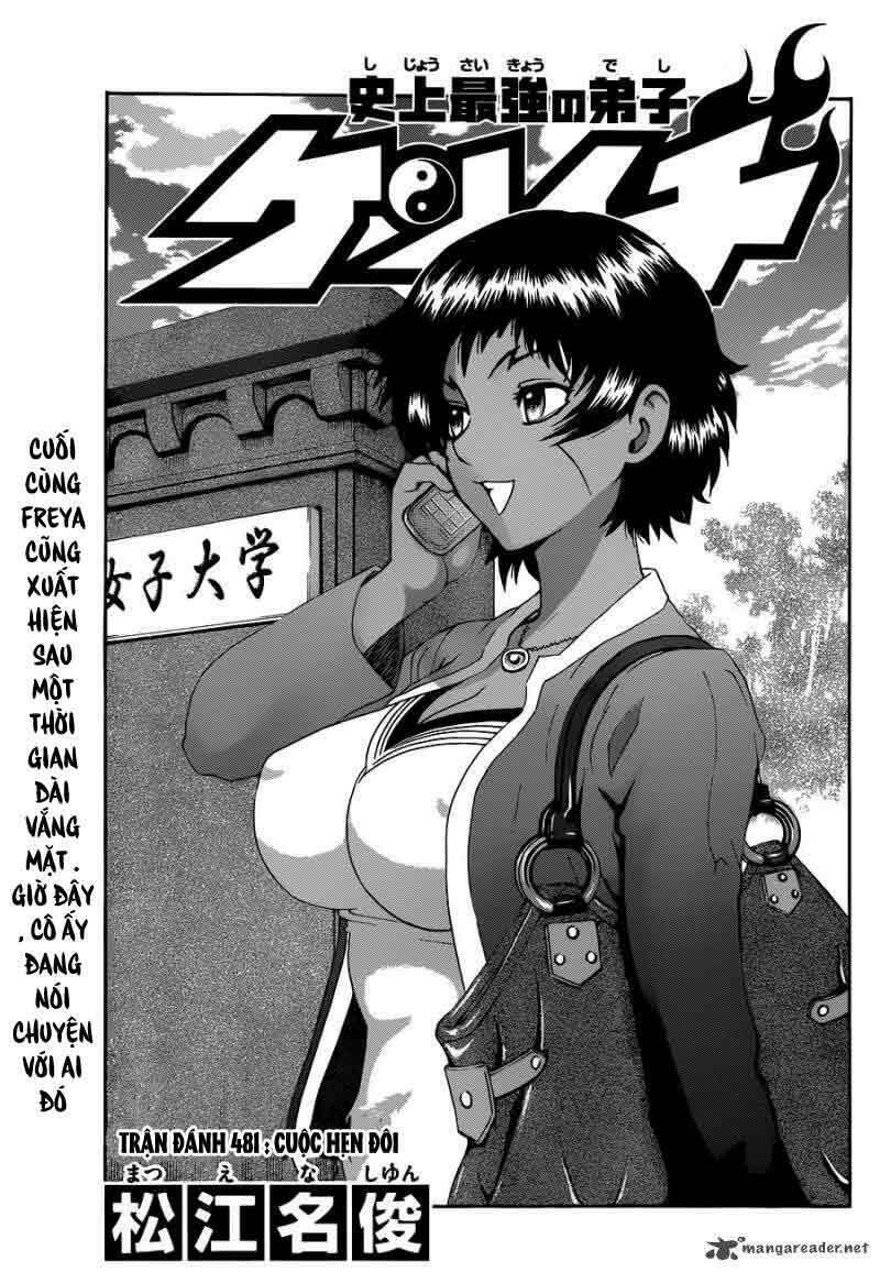 History’s Strongest Disciple Kenichi Chapter 481 - Trang 2