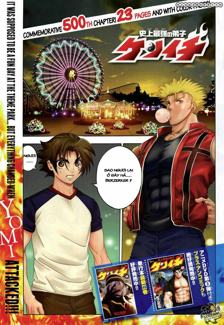 History’s Strongest Disciple Kenichi Chapter 500 - Trang 2